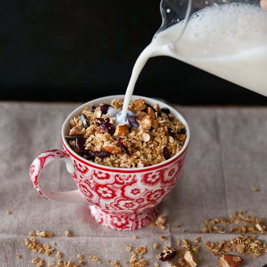 Almonds & Cranberries Granola