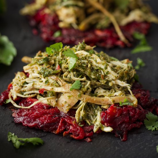 Chermoula Pulled Chicken