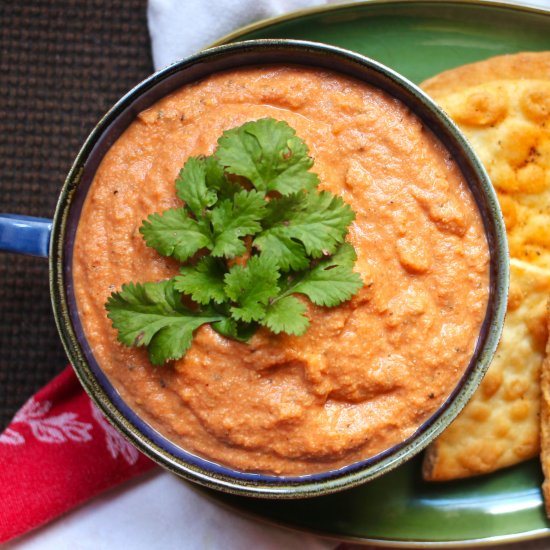 Creamy Tomato Soup w/ Cashew Cream