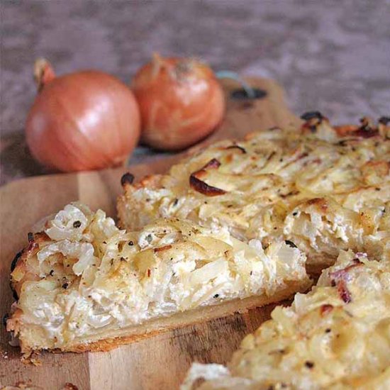 Savory German Onion Tart