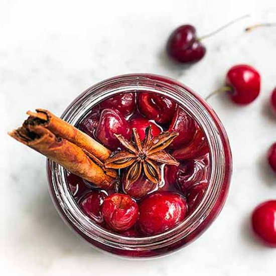 Homemade Maraschino Cherries