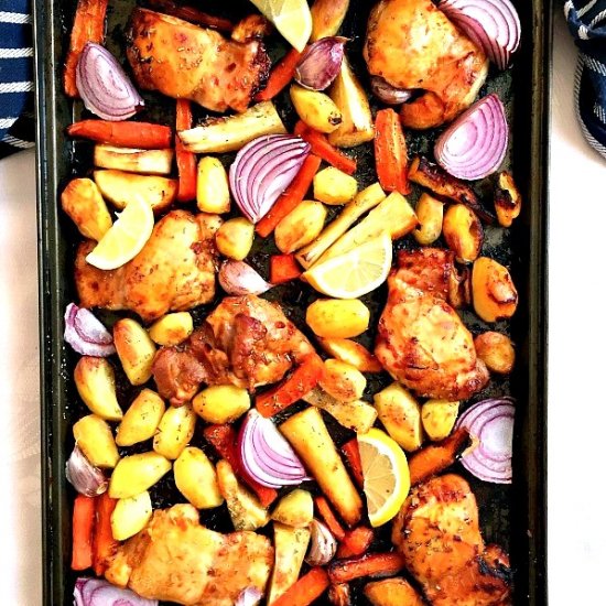 Tray-Baked Piri-Piri Chicken