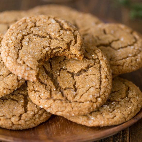 Old-Fashioned Ginger Snaps