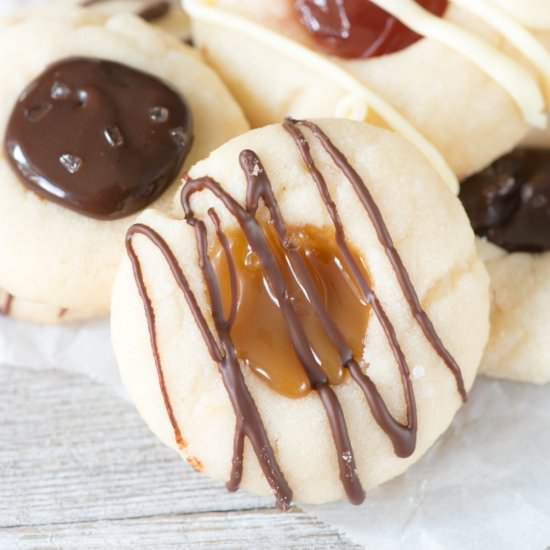 Soft and Chewy Shortbread Cookies