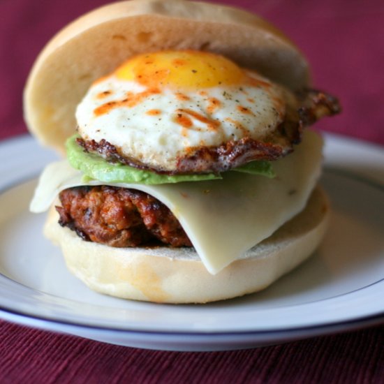 Chorizo and Egg Breakfast Sandwich