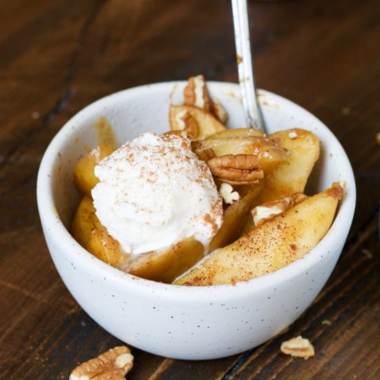 Slow Cooker Pumpkin Spiced Apples