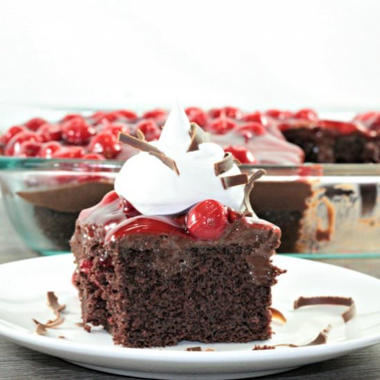 Black Forest Poke Cake