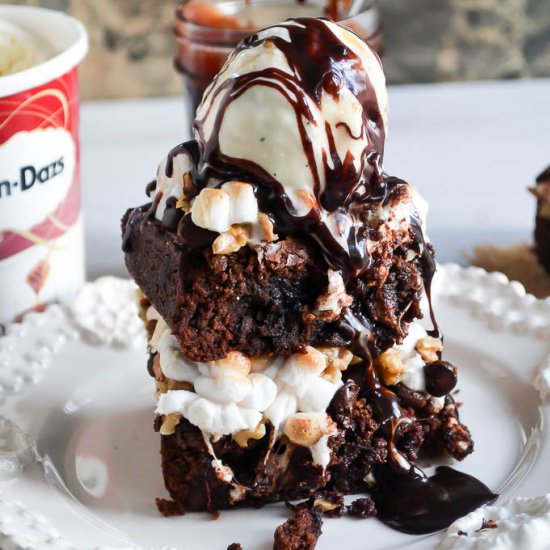 Rocky Road Brownies