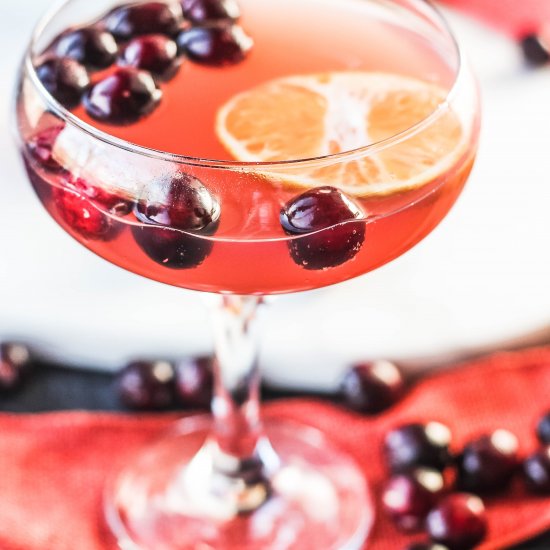 Cranberry Mimosas