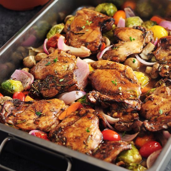 One-Pan Balsamic Chicken