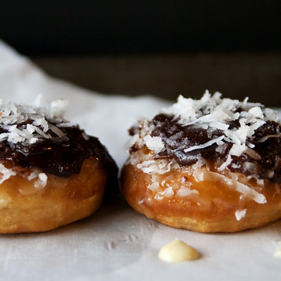 Samoa Sufganiyot (Chanukah Donuts)