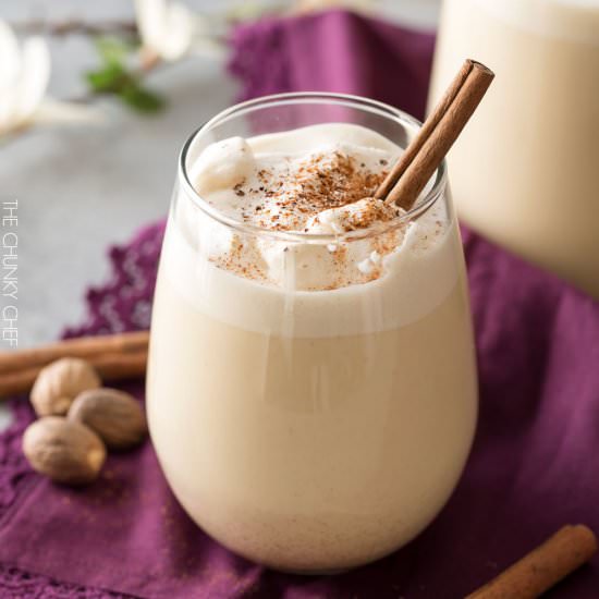 5 Minute Blender Eggnog