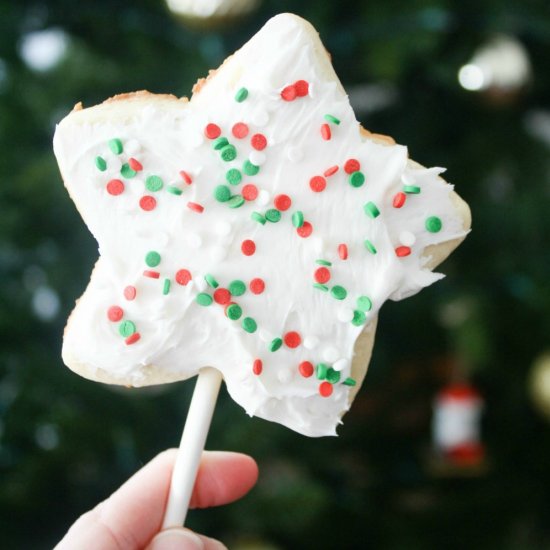 Christmas Cookie Pops