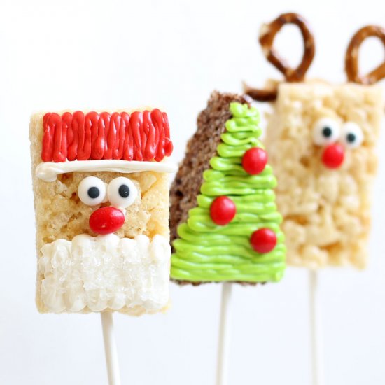 Christmas Rice Krispie Treats