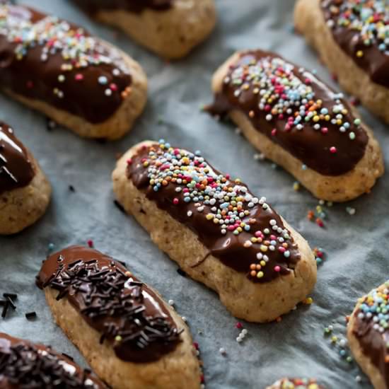 Almonds & Chocolate Cookies