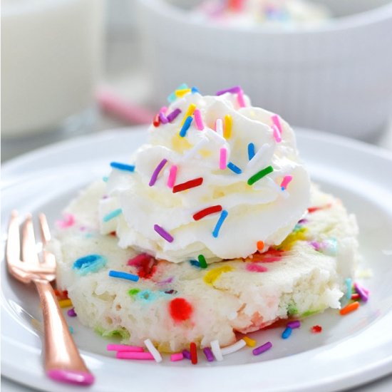 Gluten Free Funfetti Mug Cake