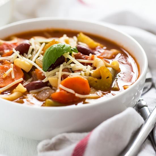 Easy Minestrone Soup