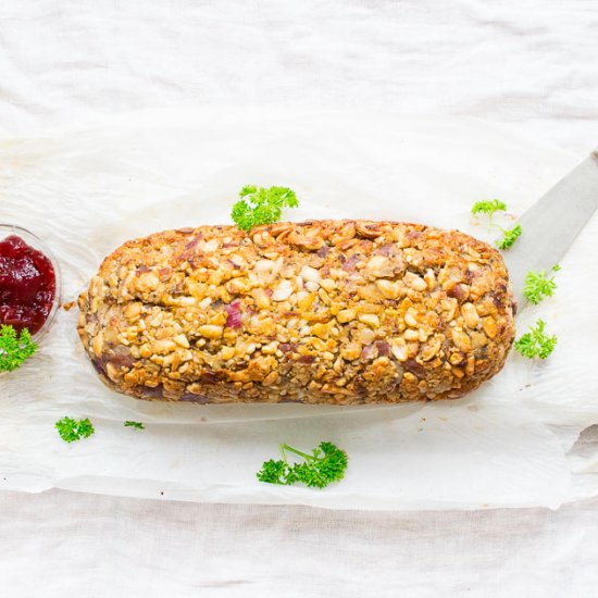 Christmas Vegan Nut Roast