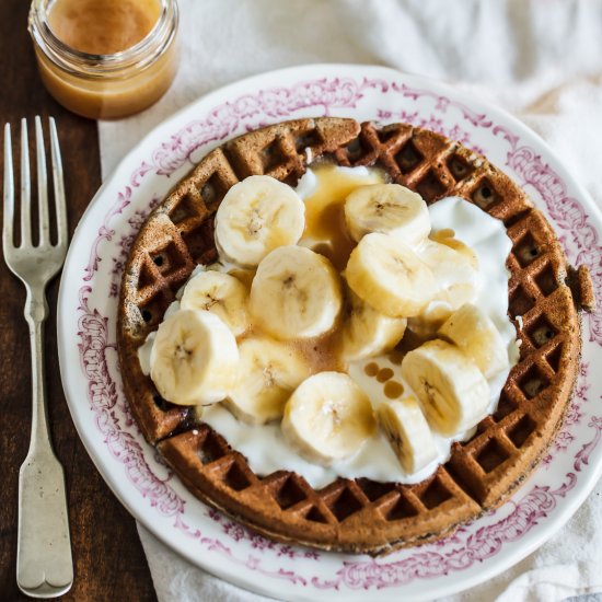 Yogurt-Buckwheat Waffles