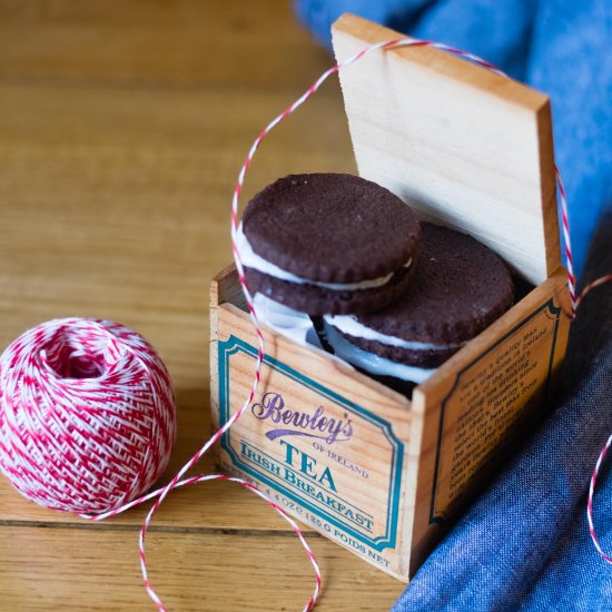 Mint Chocolate Biscuits