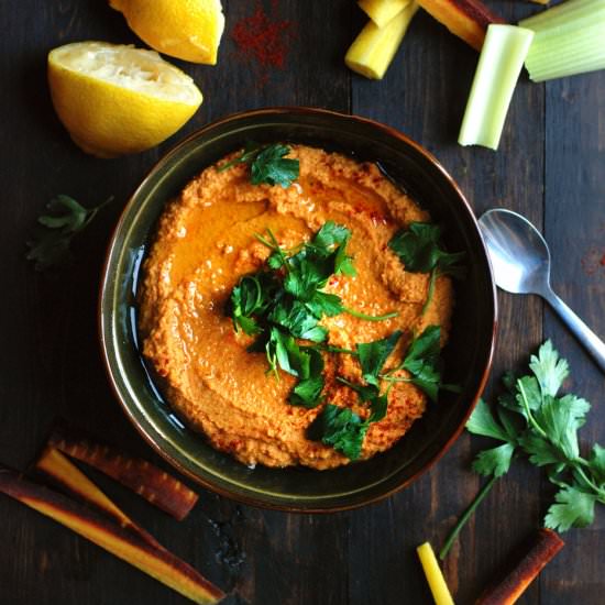 Roasted Carrot Hummus