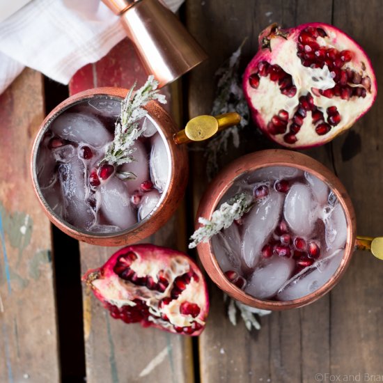 Pomegranate Irish Mule