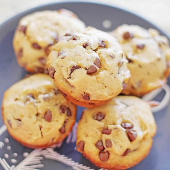 Mini Chocolate Chip Muffins