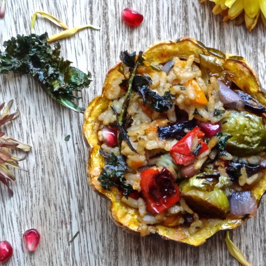 Veggie Medley Roasted Squash