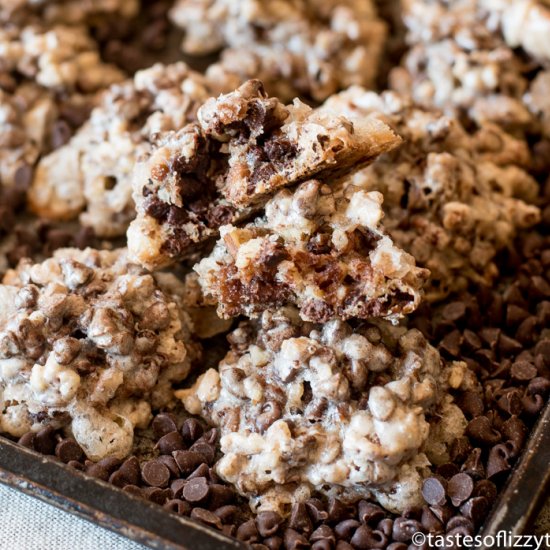 Chocolate Pecan Angel Cookies