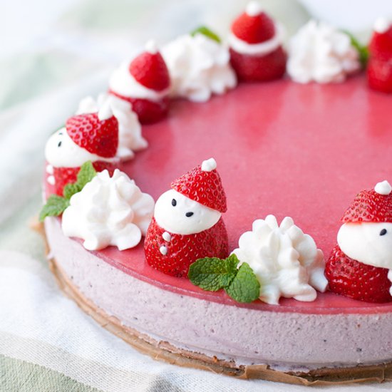 Strawberry Mousse Cake