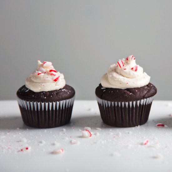 Mint Chocolate Cupcakes