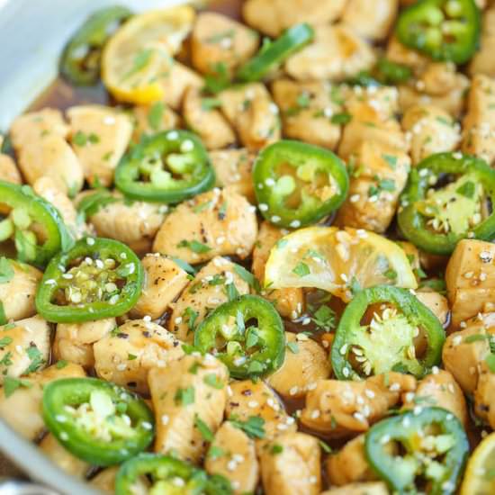 Asian Jalapeno Chicken