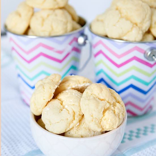 Soft Butter Cake Mix Cookies