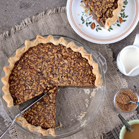 Maple Walnut Pie