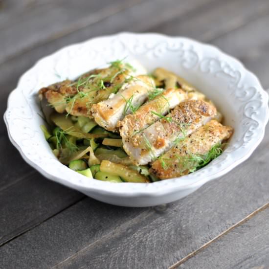 Creamy Chicken Fennel Pasta