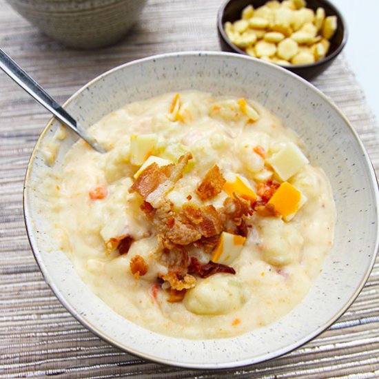 Chunky Loaded Potato Soup