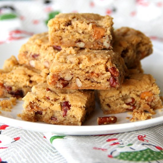 Butterscotch Shortbread Cookies