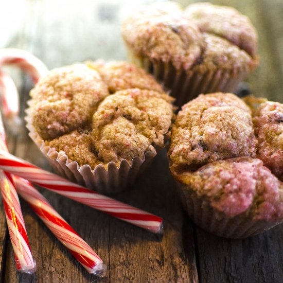 Candy Cane Monkey Bread