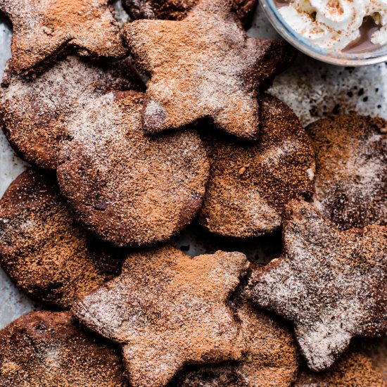 Mexican Hot Chocolate Sugar Cookies