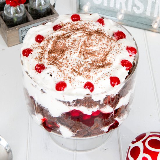 black forest cake trifle