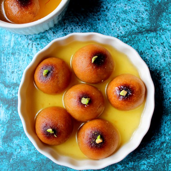 Baked Gulab Jamun