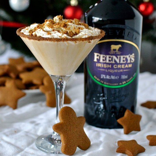 Gingerbread Latte Martini