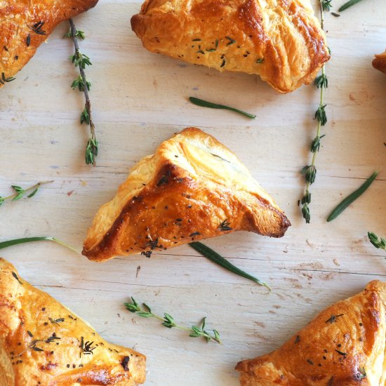 Mushroom, Herb & Gruyere Puffs