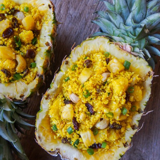 Pineapple Fried Cauliflower Rice