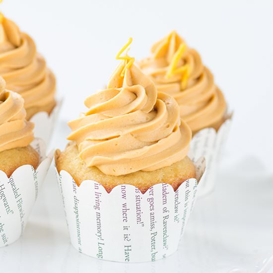 Butterbeer Cupcakes