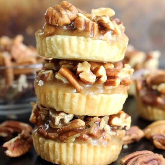 Pecan Pie Shortbread Cookies