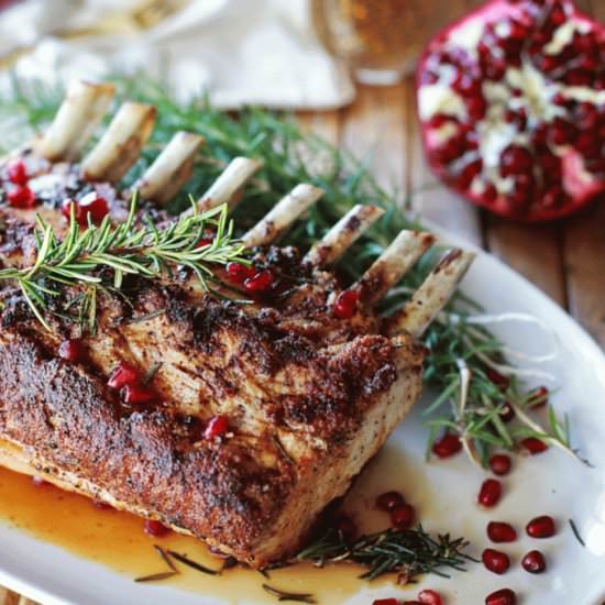 Rosemary Roasted Rack of Pork