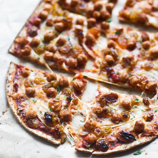 Crispy Chickpea Flatbreads