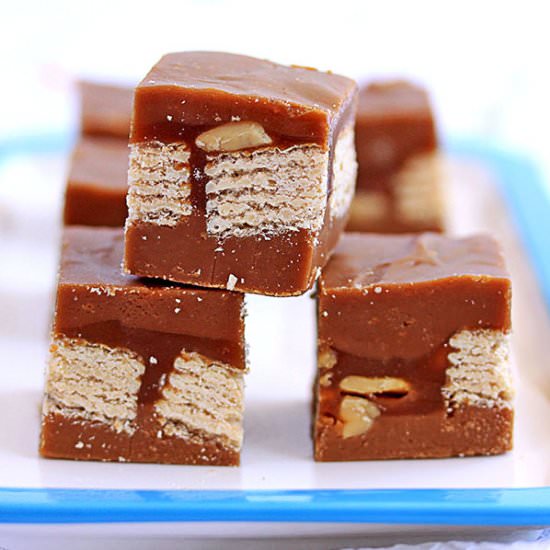 Almost Picnic Fudge