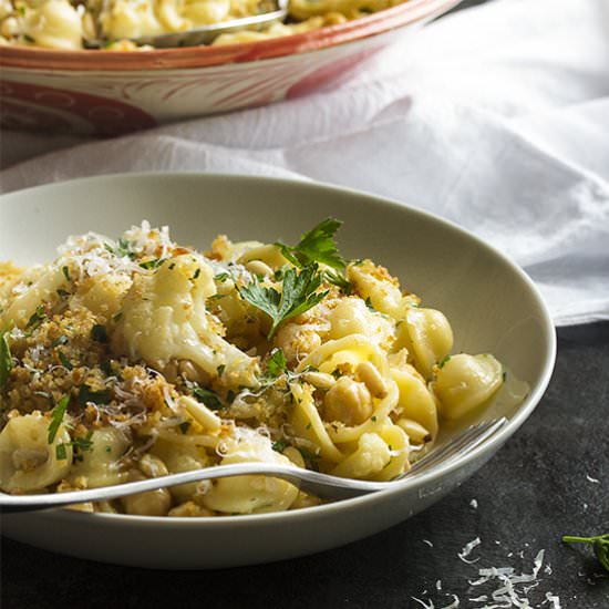 Orecchiette with Cauliflower